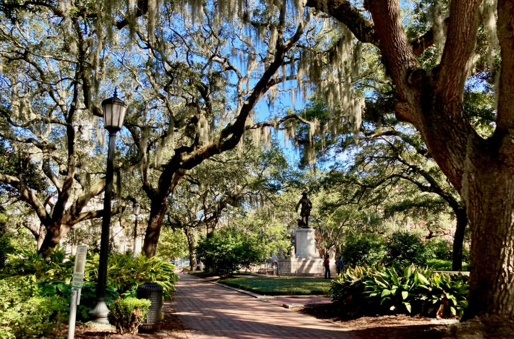 Savannah Historic District in the Southeast